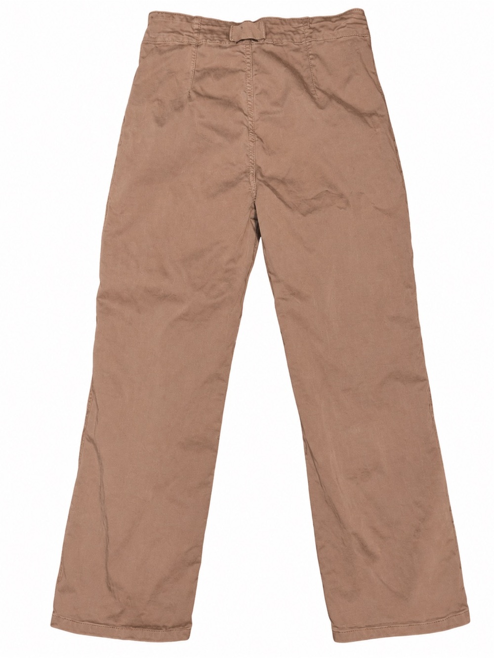 Free People Wide-Leg Button-Front Pants in Taupe - Picture 2 of 3